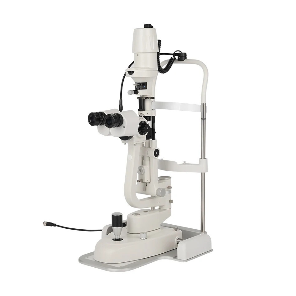 Five times magnification ophthalmic slit lamp optometry microscope