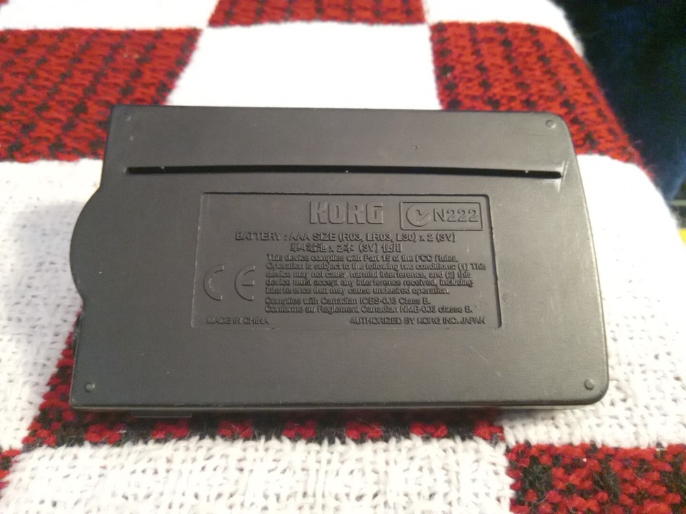 KORG Chromatic Tuner CA-30 Untested