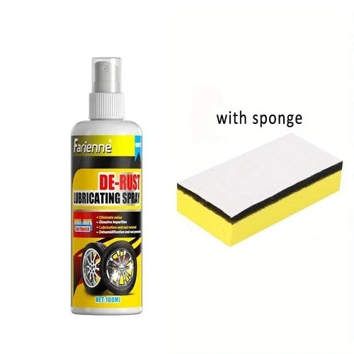 Universal Rust Remover Spray for Car Wheels Metal Surface DecontaminationView