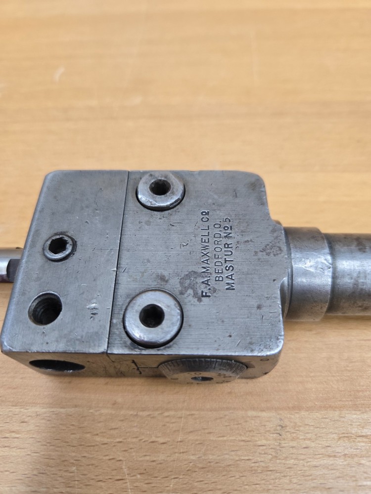 F.A. Maxwell Co. Mastur #5 Boring Head