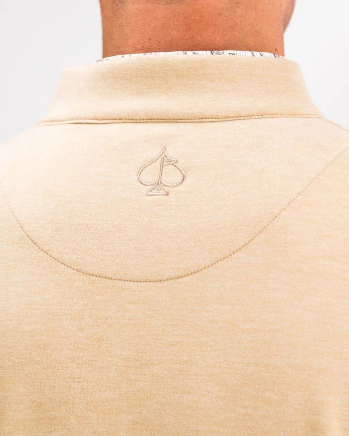 PINS AND ACES PLAYER PREFERRED™ PULLOVER - SAND SIZE SMALL NWT