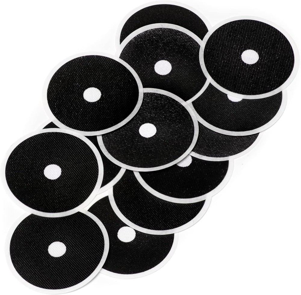 Tefco Master Pool Billiard Table Spots 24 pcs/2 Boxes - 1 1/4" - Black