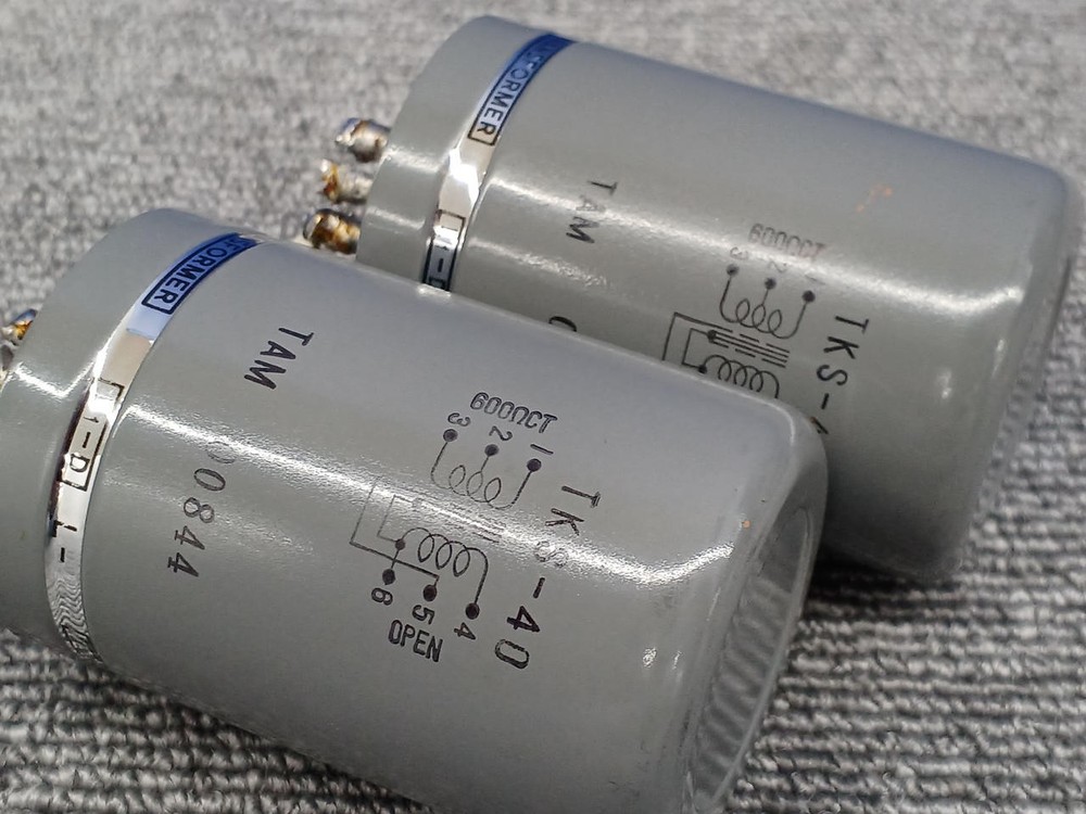 TAMURA TKS-50 Input Transformer Pair Working & Tested JP