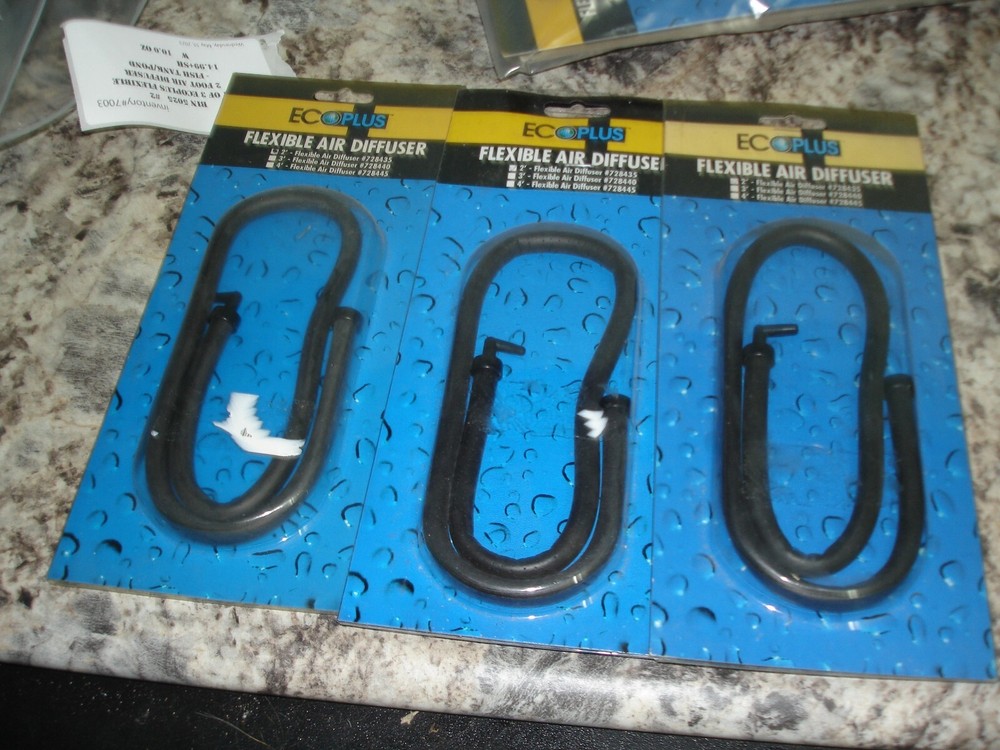 3  EcoPlus Flexible Air Diffuser 2 ft lot NEW