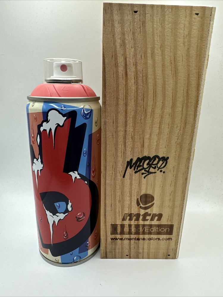 Mtn Mecro Can Ltd Edition Can Graffiti Art