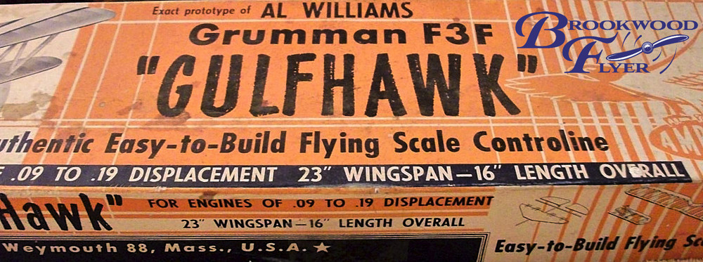 Ambroid GULFHAWK F3F PLAN + CONSTRUCTION ARTICLE & PATTERNS UC Model Airplane