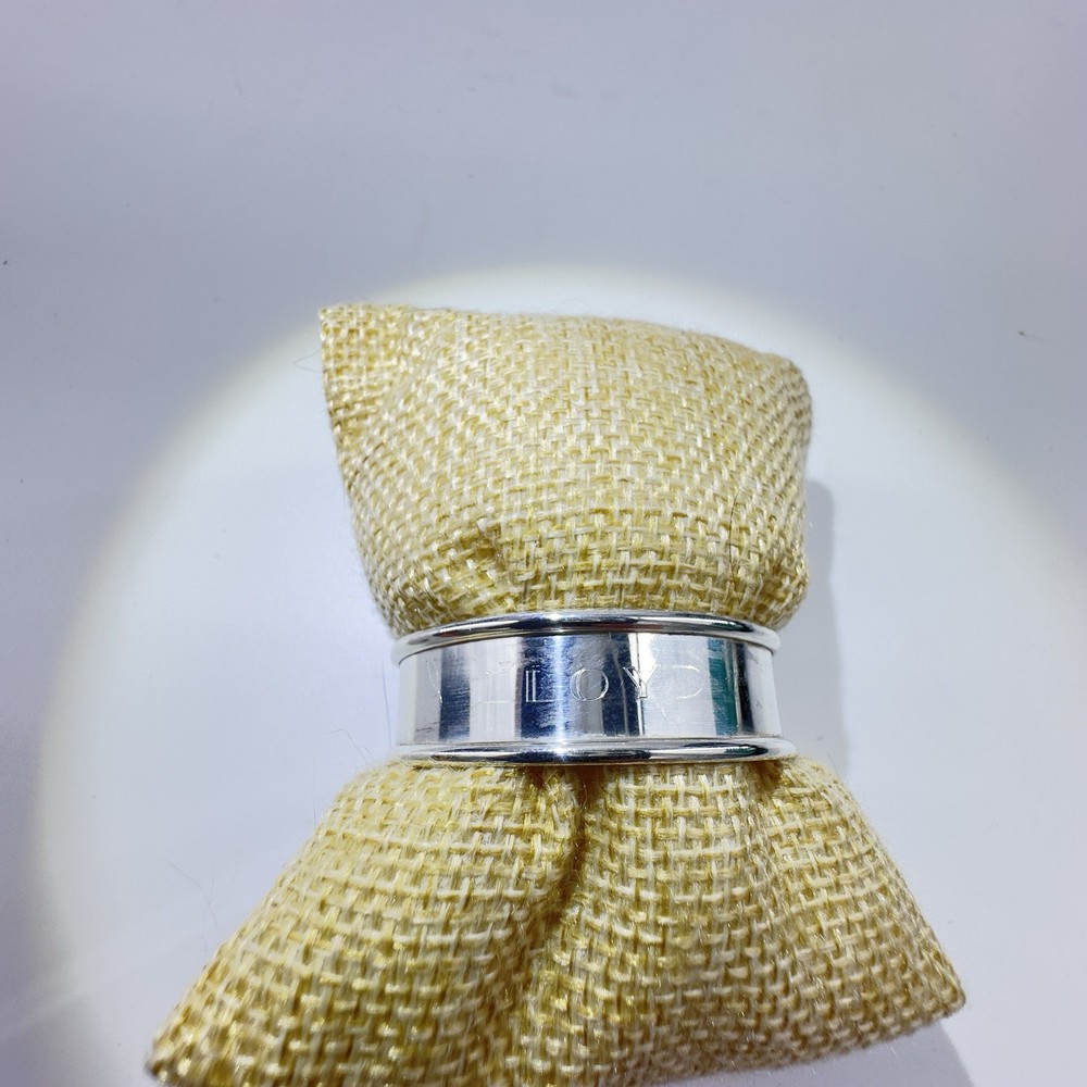 Antique Gorham Sterling Silver Napkin Ring Monogrammed “Lloyd”