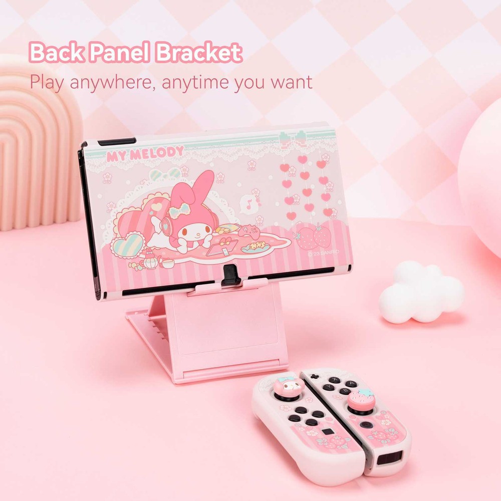 GeekShare X Sanrio Protective Case for Nintendo Switch OLED PC Hard Shell Melody