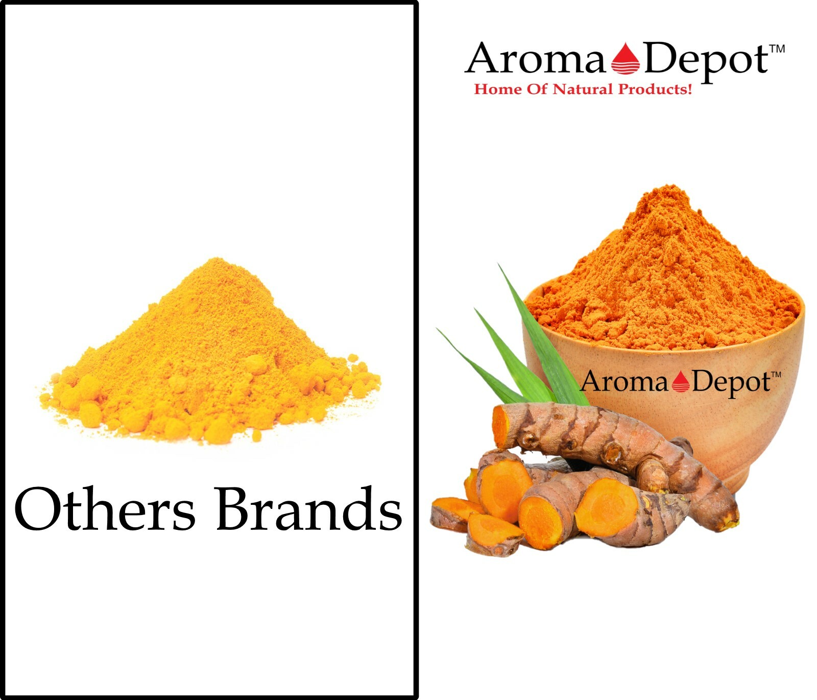 Tumeric Root Powder Pure Curcuma Longa Raw Spice cúrcuma Turmeric 100% Natural