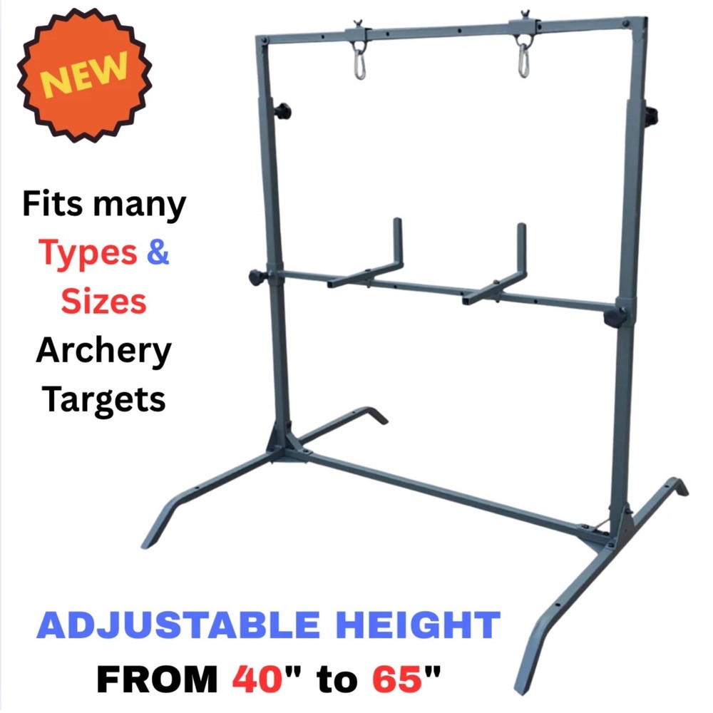 Archery Target Adjustable Stand Hunting Bag Block Cube Foam Practice Deer Boar