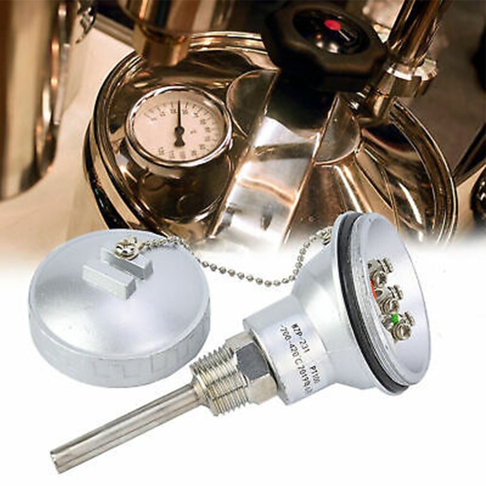 Precise Measurements with RTD PT100 Temperature Sensor Probe and 1/2 NPT Thread