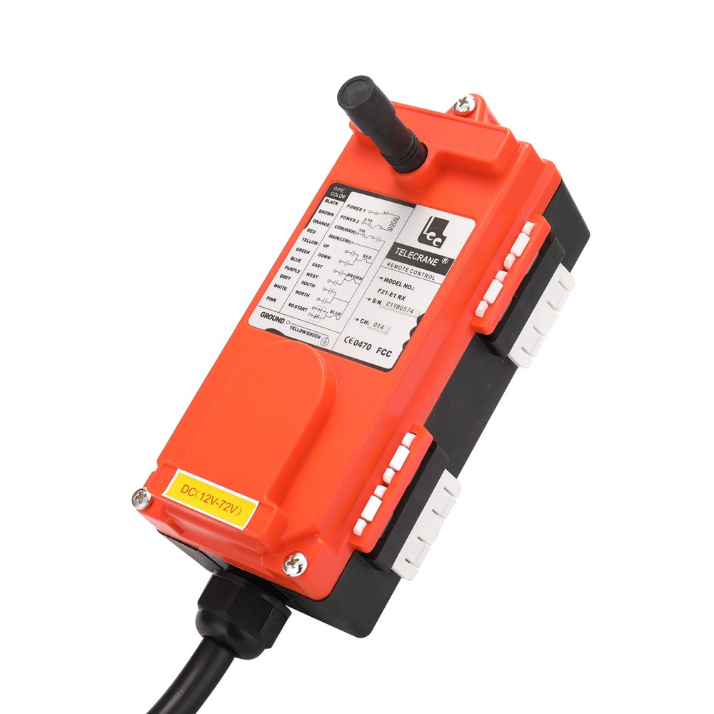 Industrial Wireless Crane Radio Remote Control Switches Hoist Controller