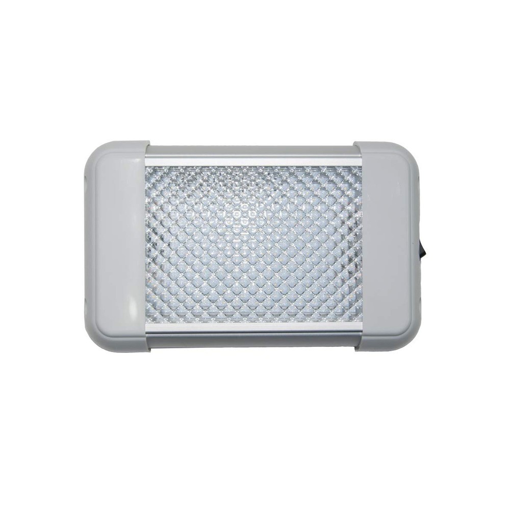 Raycharm LED Dome Light 6.3" x 3.9" Compact-Size 6000K Cool-White Even Diffus...