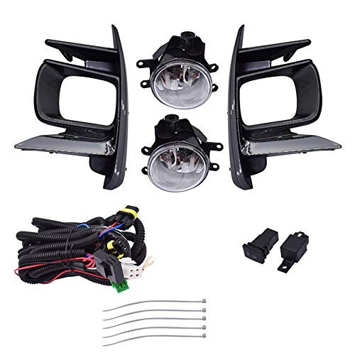 Fog Light Lamp Assembly Passenger and Driver Side Replacement for Sienna