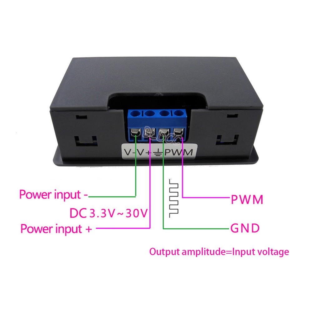 4X Signal Generator PWM Pulse Frequency Duty Cycle Module Adjustable Square Wave