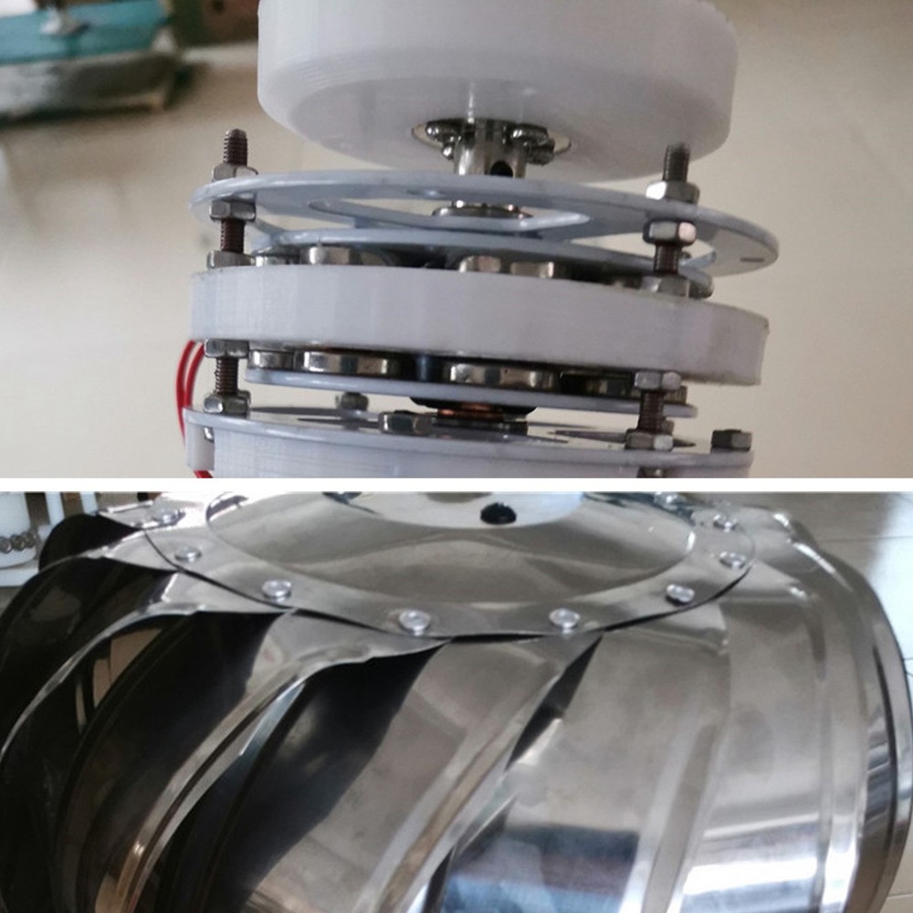 Wind Ball Type Multi-blade Start Low Wind Speed Vertical Wind Ironless Generator