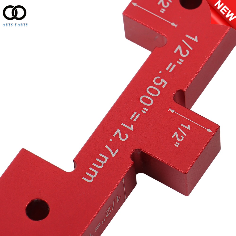 Aluminum Height Gauge Router Table Setup Bars Precision Setup Blocks 14PCS