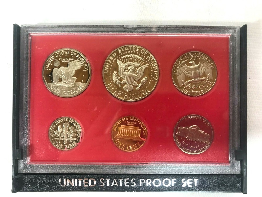 1981 U.S. Proof set issued by US Mint. S