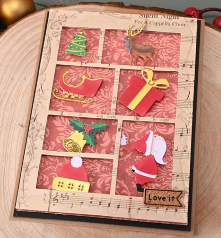 Rectangle Photo Frame Metal Die Cuts, Rectangular Lattice Frame Cutting Dies ...