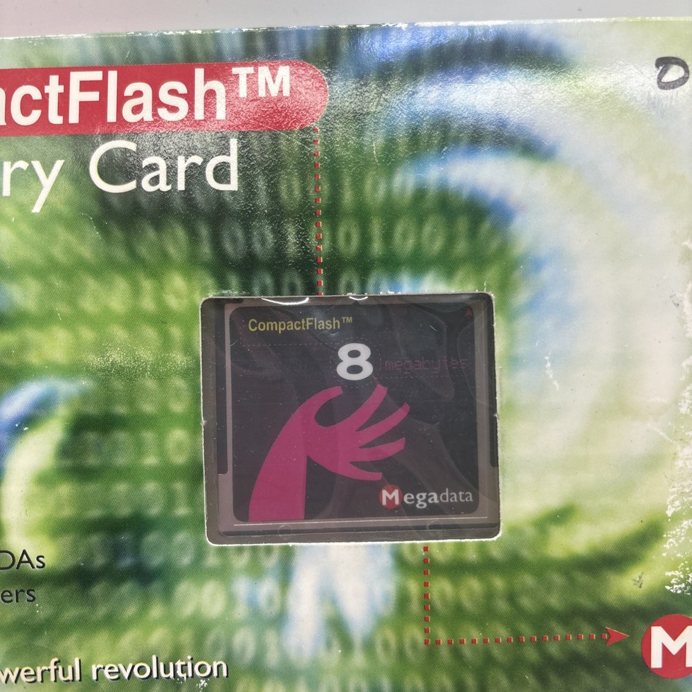 Compact Flash Memory Card Mega Data for Digital Camera and Handheld PC Users {A}