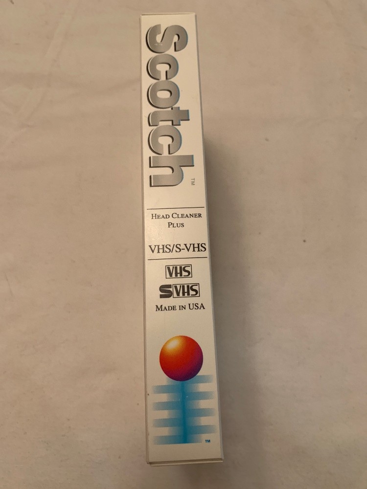 Scotch VCR Head Cleaner Plus