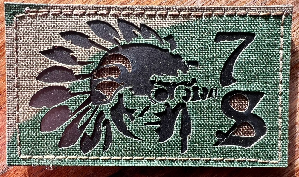 One7Six "Comanche Quads" Lasercut M81 Woodland Variant Patch