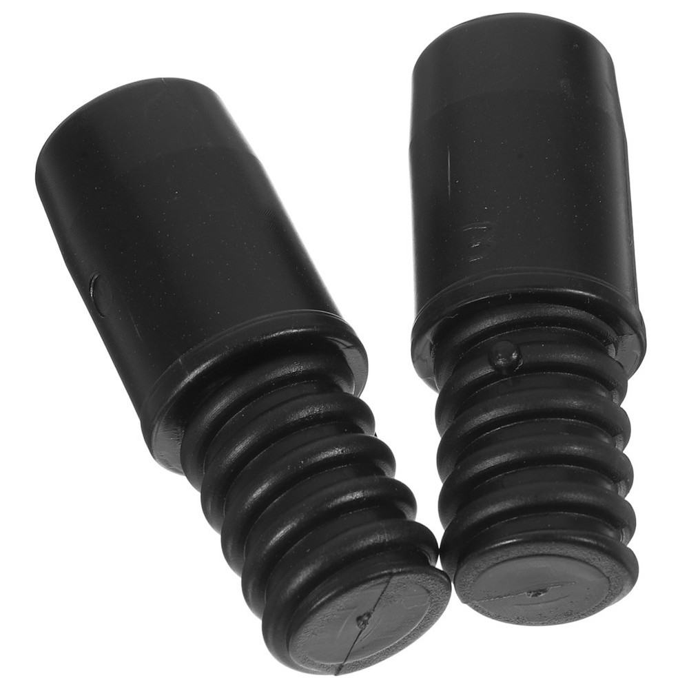 2 Pcs Plastic Broom Handle Threaded End Adapter Tips For Metal Pole Brooms