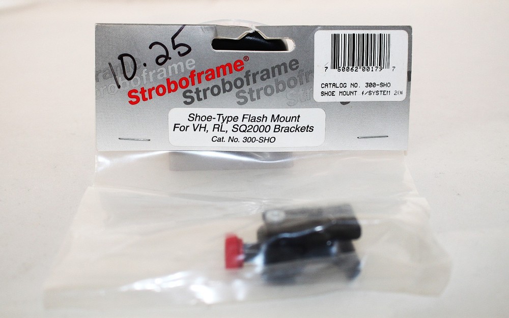 Stroboframe Shoe-Type Flash Mount for VH RL SQ2000 Brackets