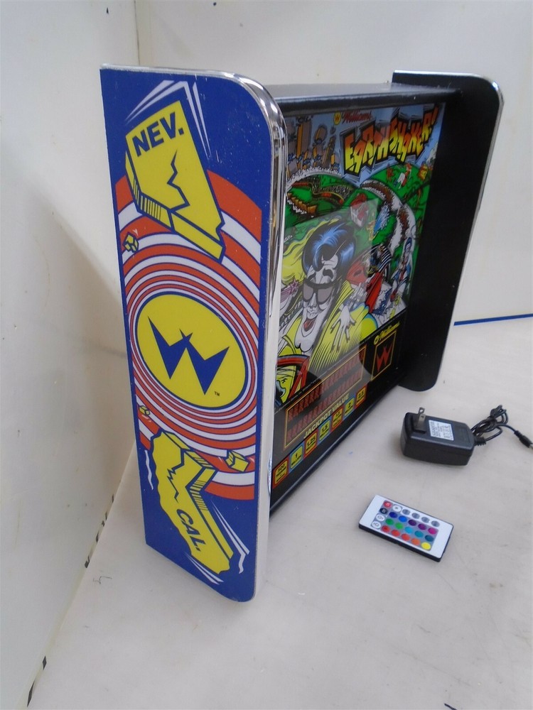 Williams Earthshaker Pinball Head LED Display light box