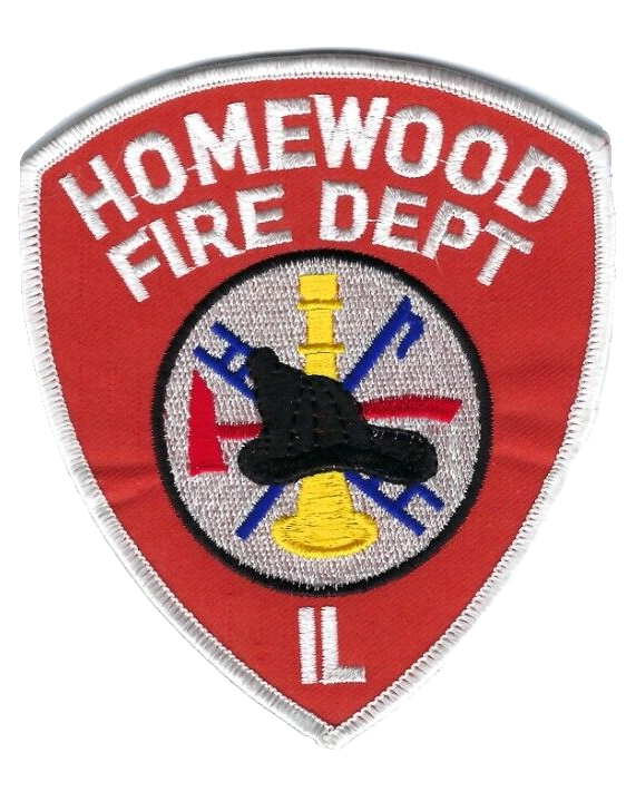 Homewood (Cook County) IL Illinois Fire Dept. patch - NEW!