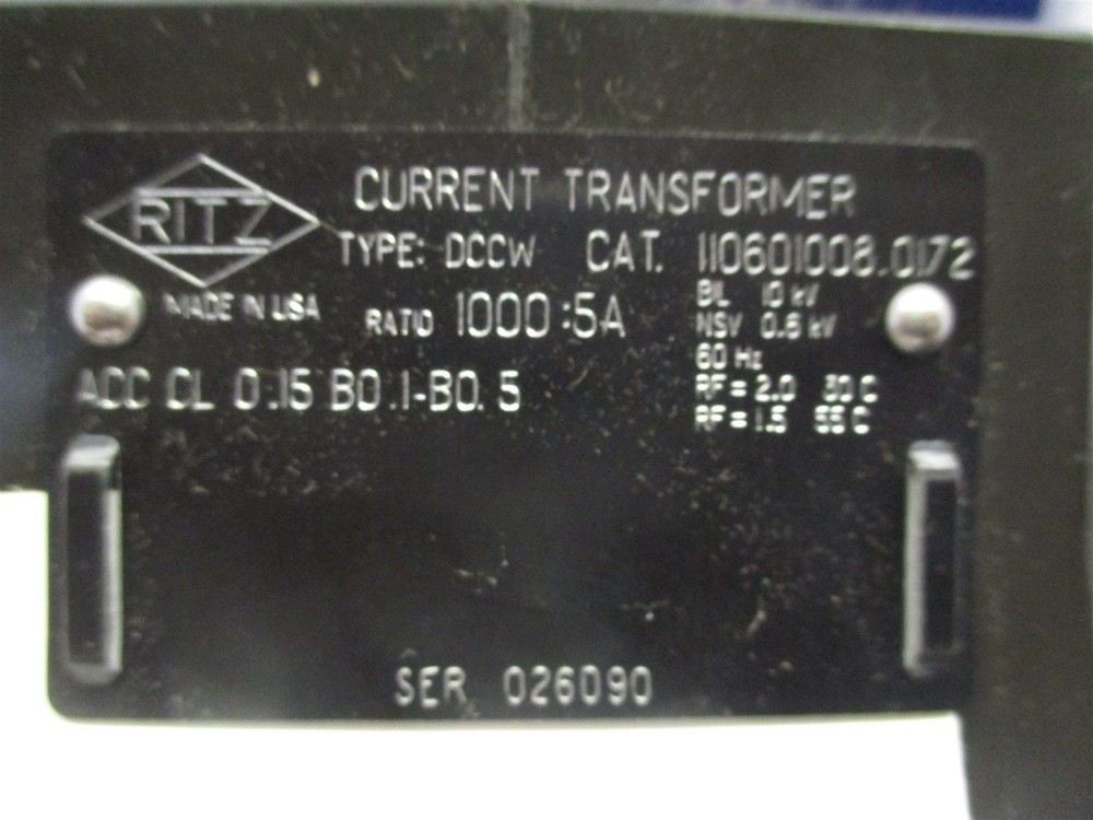 Ritz Current Transformer 110601008.0172