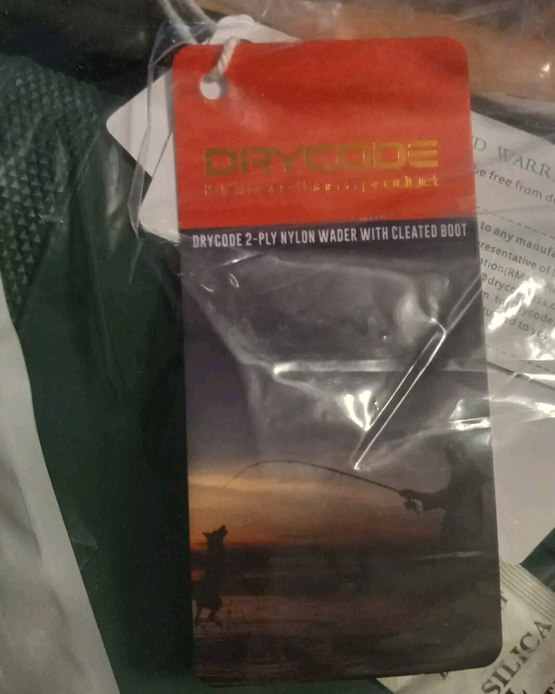 Drycode, size 11, Wader, brand new, Green (A)