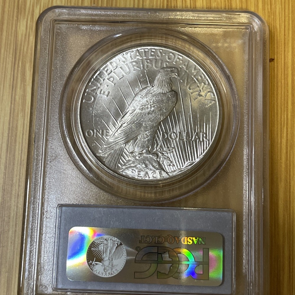1925-S Peace Silver Dollar MS63 PCGS