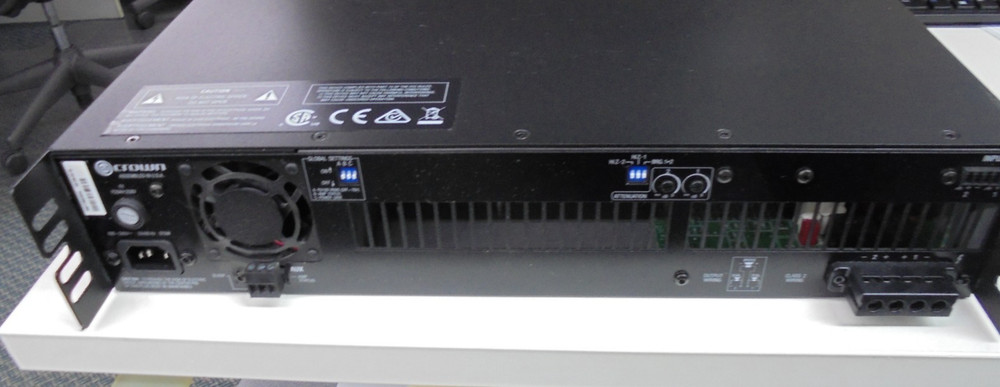 Crown 2600 Drivecore Install Power Amplifier