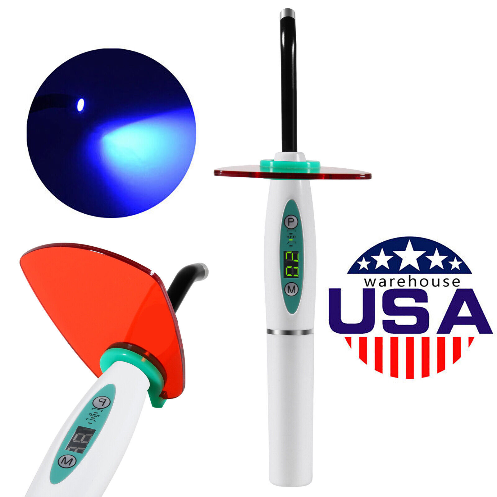 Dental Cordless LED Curing Light 5W Cure Lamp