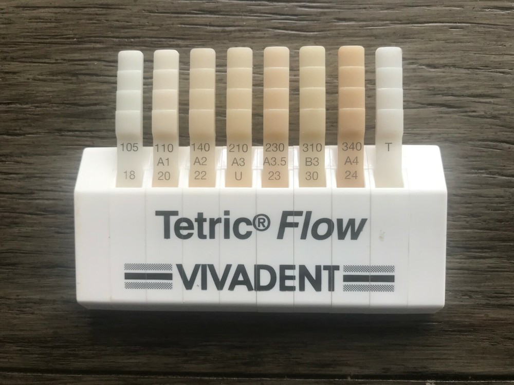Vivadent Tetric Flow Shade Guide