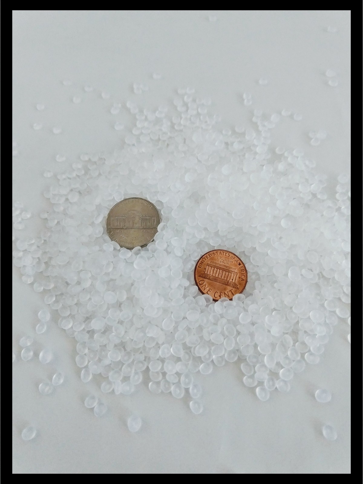 10 lbs Plastic Poly Pellets Washable Dryable Free Shipping American Made