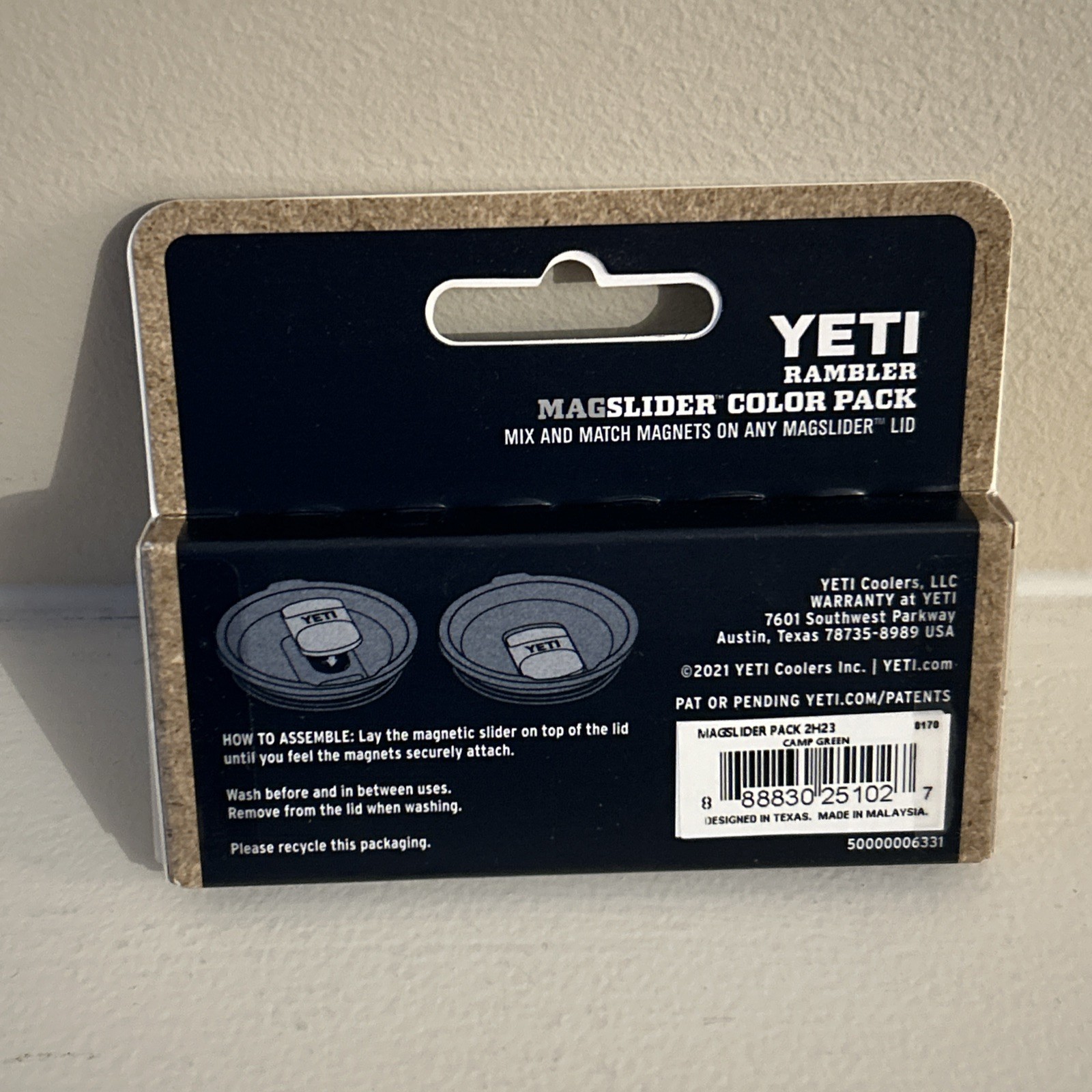 YETI Magslider 3 Pack, Camp Green