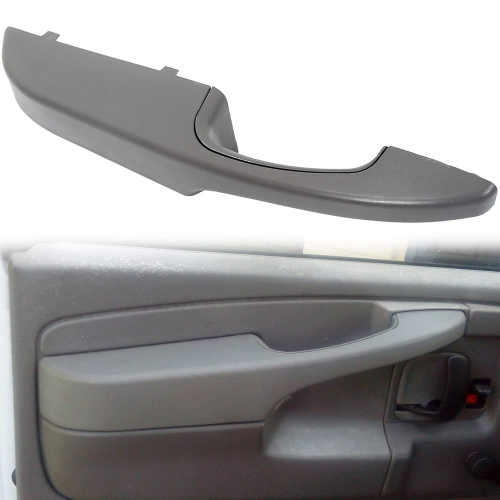 ECOTRIC Interior Pull Handle Door Armrest Compatible Left Driver Side, Gray