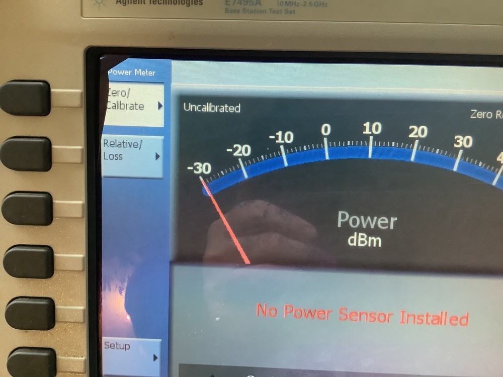 Agilent E7495A Wireless Base Station Test Set in real nice shape NO BATTERY