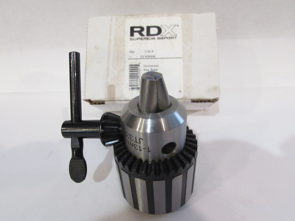 DRILL CHUCK-1/2" CAPACITY---KEY TYPE--33JT MOUNT