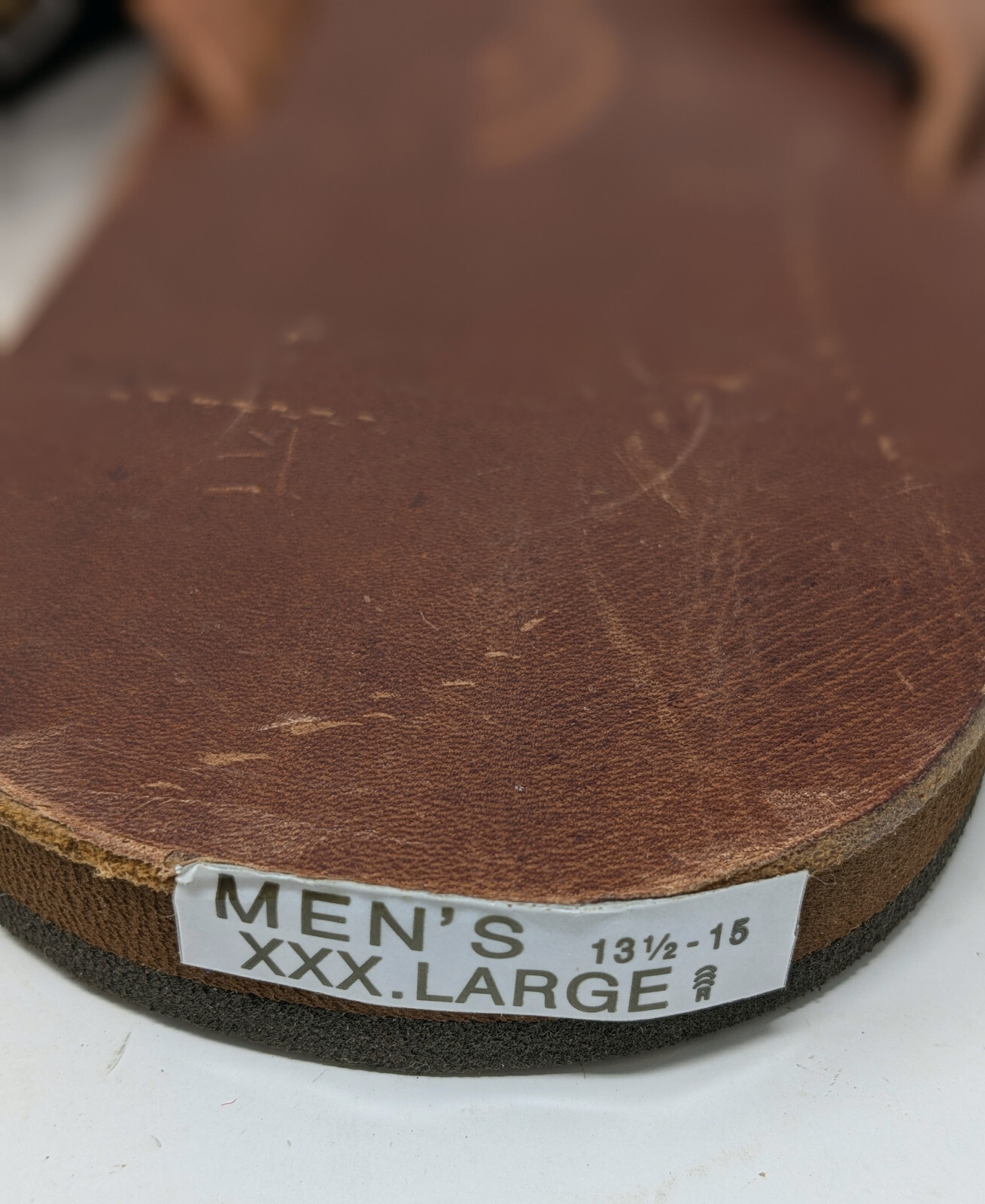 Rainbow Sandals Tahitian Tan Men's XXXL 13.5-15 301ALL - NWT