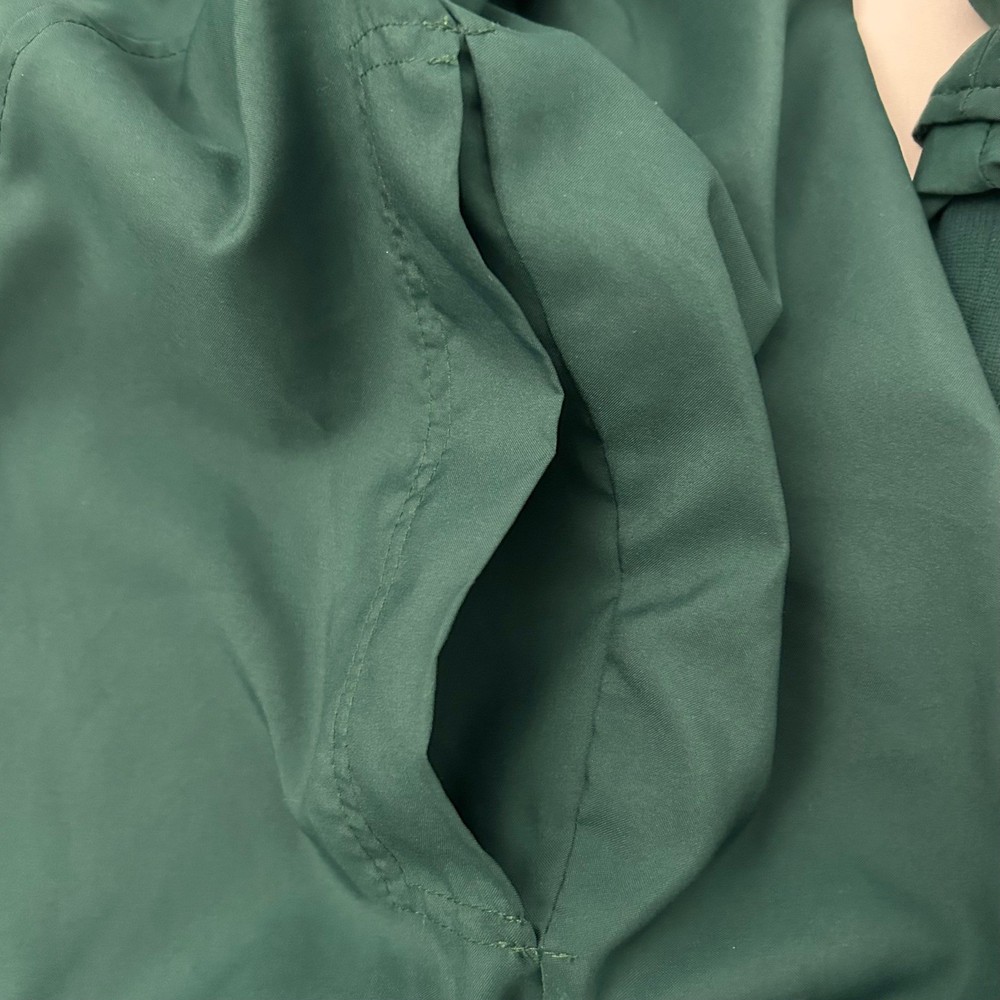 Zero Restriction Mens Large Green Golf Pullover Jacket Lightweight Outerwear USA