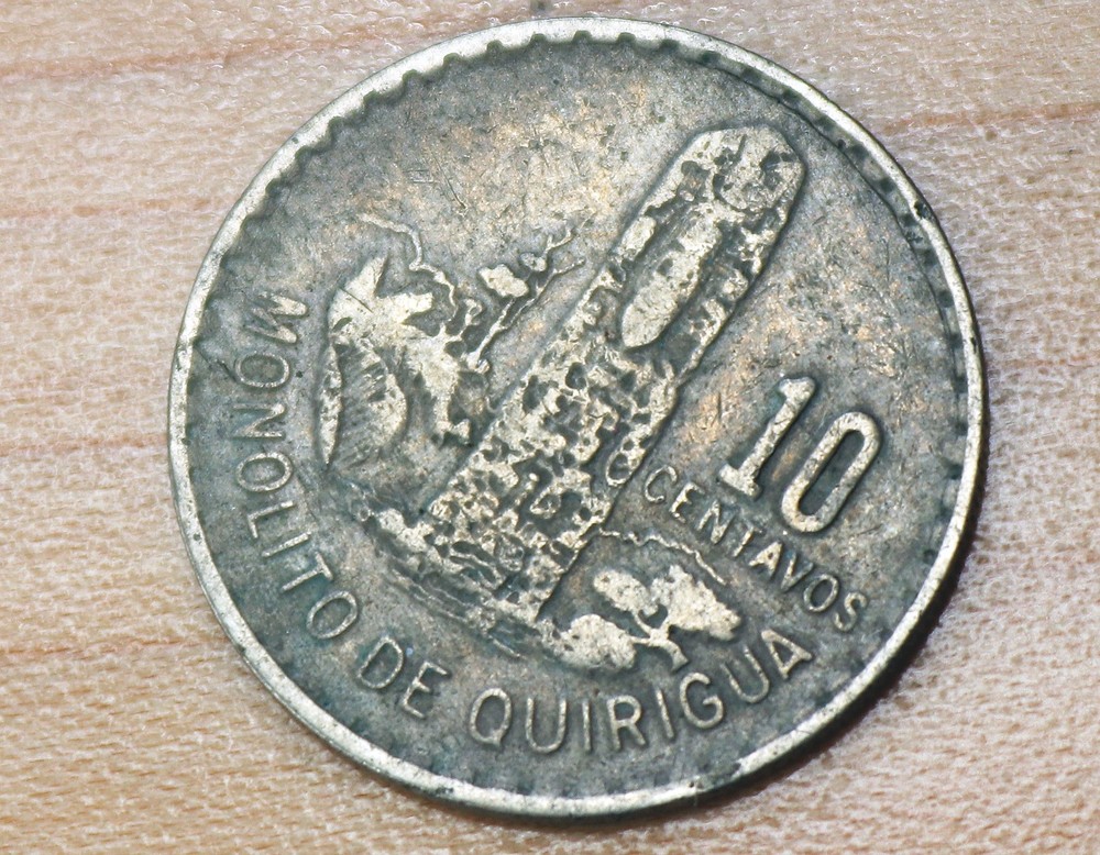 1971 Guatemala 10 Centavos
