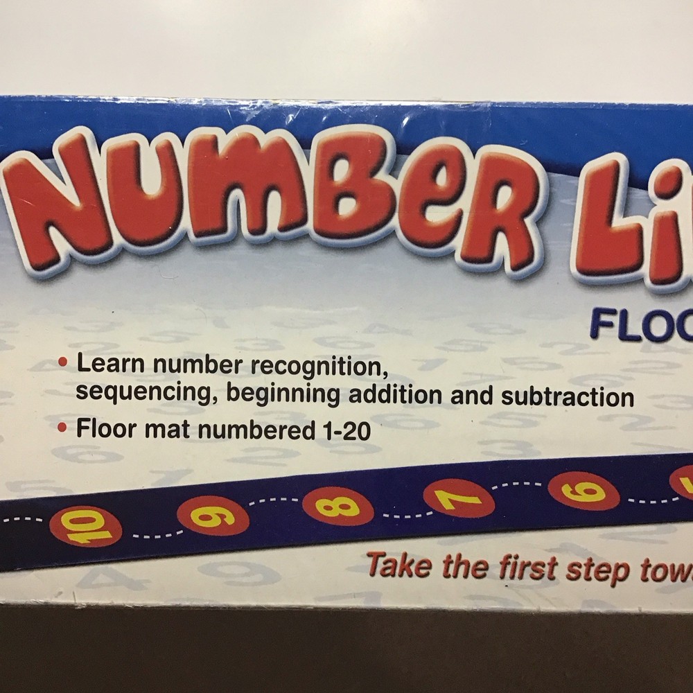 Learning Resources, Math Counting Step-by-Step Number Line 1-20,