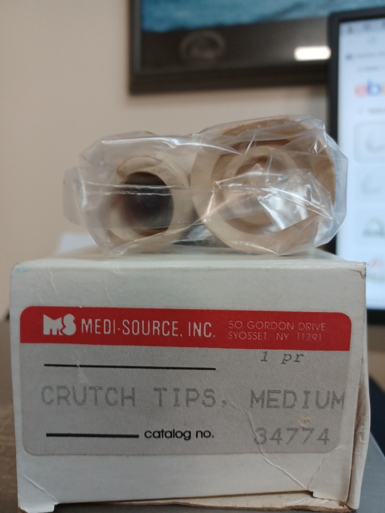 Crutch Tips, MEDIUM, Medi-Source #34774