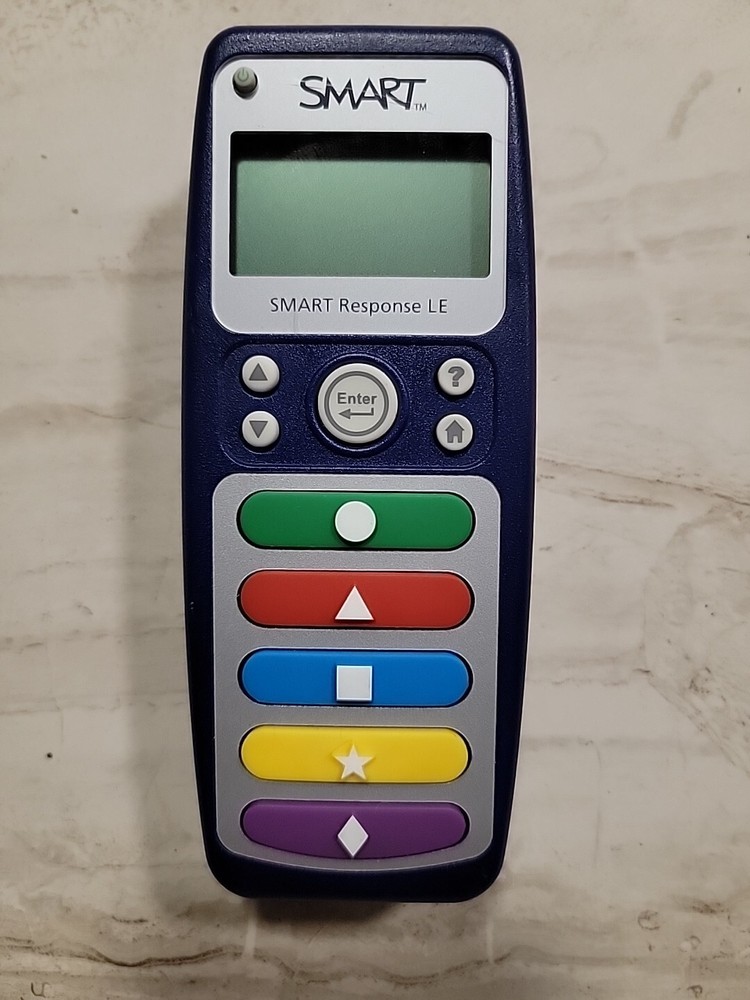 Used Authentic  Smart Technologies Smart Response LE Remote Control