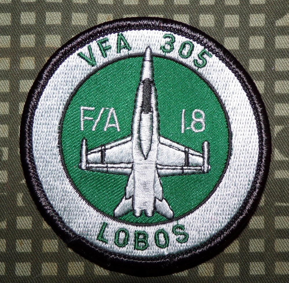 US Navy VFA-305 Strike Fighter Squadron Lobos Color Patch