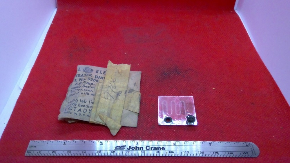 GENERAL ELECTRIC 9706 HEATER ELEMENT/OVERLOAD