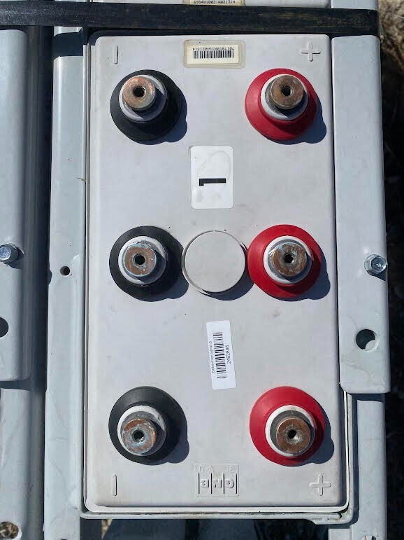 Exide three cell battery pack